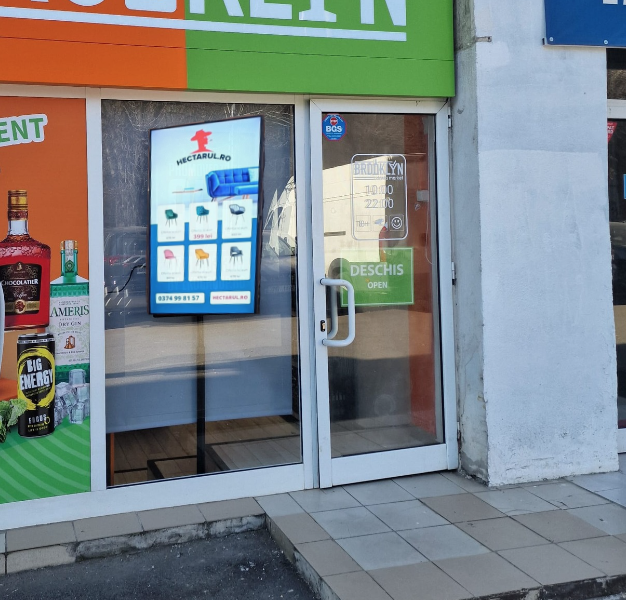 Reteaua Digitala DOOH Indoor - Brooklyn Drinks Market – Șoseaua Virtuții 7