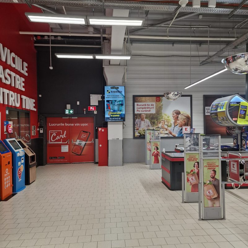 Reteaua Digitala DOOH Indoor - KAUFLAND | Aparatorii Patriei